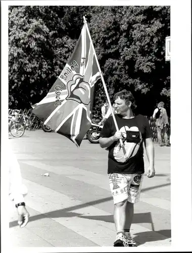 Foto Rolling Stones-Konzert im August 1995, Fan