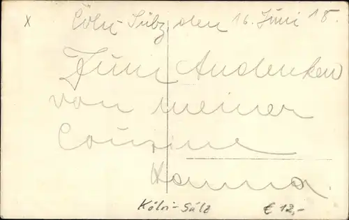 Foto Ak Sülz Köln am Rhein, Krankenschwestern, Gruppenbild, 1918