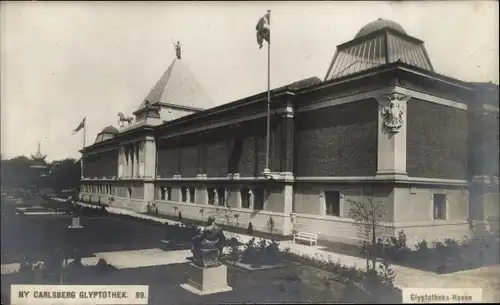 Ak København Kopenhagen Dänemark, Ny Carlsberg Glyptotek, Glyptotheks Haven