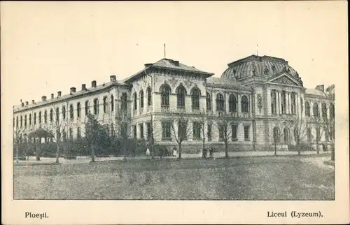 Ak Ploesti Ploiești Rumänien, Liceul, Lyzeum