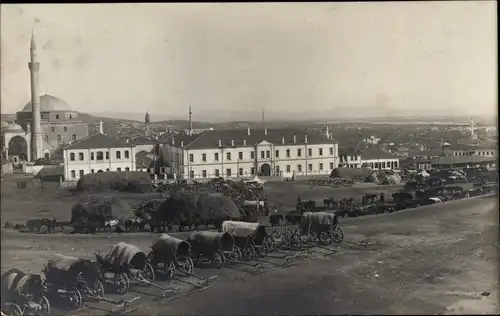 Foto Ak Skopje Üsküb Mazedonien, Bulgarische Armee, Moschee, I WK