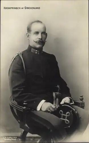 Ak Konstantin I., König der Hellenen