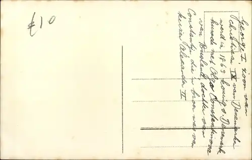 Ak Georg I., König von Griechenland, Portrait in Uniform