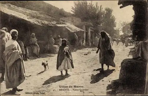 Ak Meknès Marokko, Villes du Maroc, Vieux-Quartier