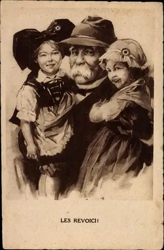 Ak Les Revoici, Frankreich, Elsass Lothringen, Vereinigt