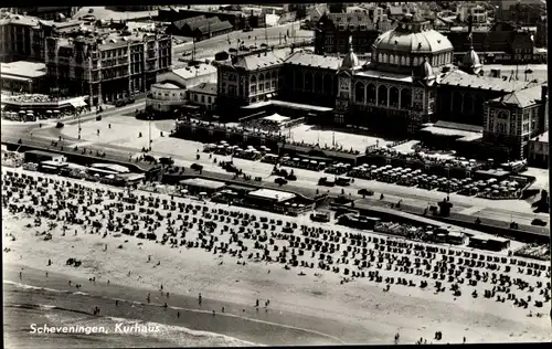 Ak Scheveningen Den Haag Südholland, Kurhaus, Strand