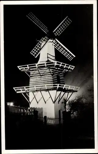 Ak Heemstede Nordholland, Groenendaal, Molen, Flora's Gastvrouwe