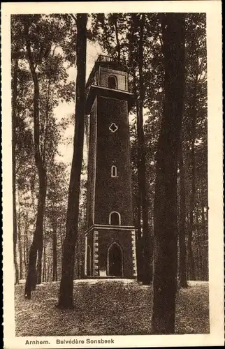Ak Arnhem Gelderland Niederlande, Belvedere Sonsbeek