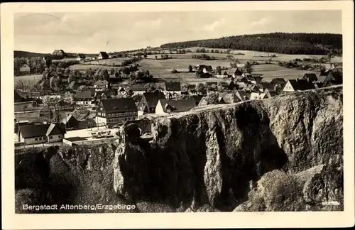 Ak Altenberg im Erzgebirge, Panorama