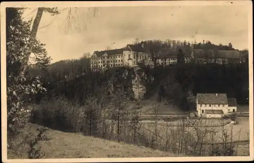 Ak Mariaberg Gammertingen in Württemberg, ehem. Kl. im Lauchertal, Panorama