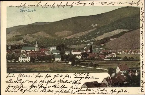 Ak Oberkirch im Renchtal Baden, Panorama