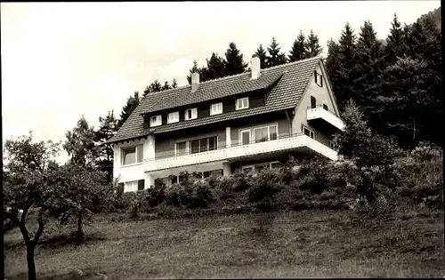 Ak Mitteltal Baiersbronn im Schwarzwald, Haus Gaiser, Sicht von unterhalb