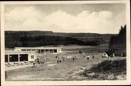 Ak Bad Dürrheim im Schwarzwald, D.R.K. Kinderheilstätte, spielende Kinder