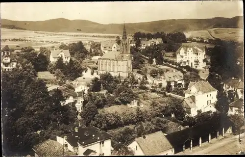 Ak Bad Pyrmont in Niedersachsen, Gesamtansicht, Kirche