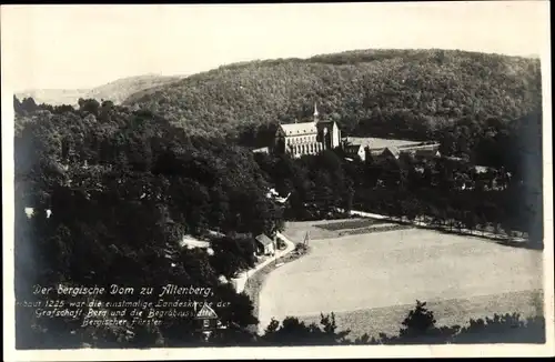 Ak Altenberg Odenthal Bergisches Land, Abtei Altenberg, Altenberger Dom, Panorama