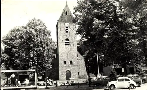 Ak Norg Drenthe, Ned. Herv. Kerk