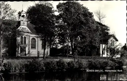 Ak Boven Smilde Drenthe Niederlande, Herv. Kerk