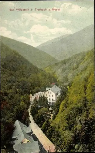 Ak Bad Wildstein Traben Trarbach an der Mosel, Talblick