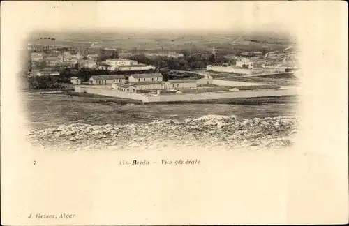 Ak Ain el Beida Algerien, Gesamtansicht