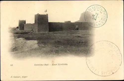 Ak Ksar Djeddida Algerien, Burg, Festung