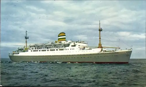 Ak Dampfschiff SS Maasdam, HAL