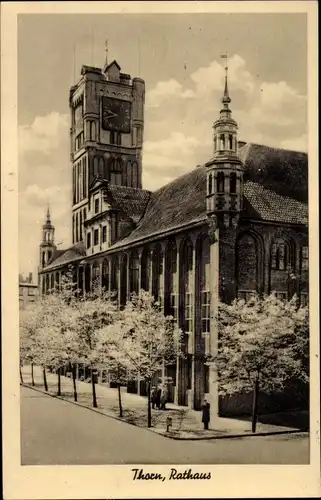 Ak Toruń Thorn Westpreußen, Rathaus