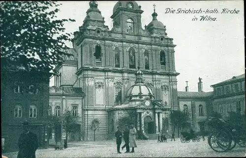 Ak Vilnius Wilna Litauen, Griechisch katholische Kirche