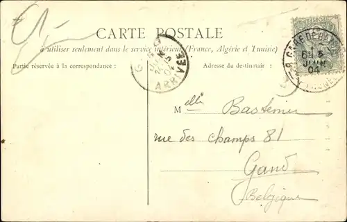 Ak Bayonne Pyrénées Atlantiques, Rue Port-Neuf