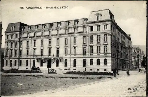 Ak Grenoble Isère, Hotel Majestic