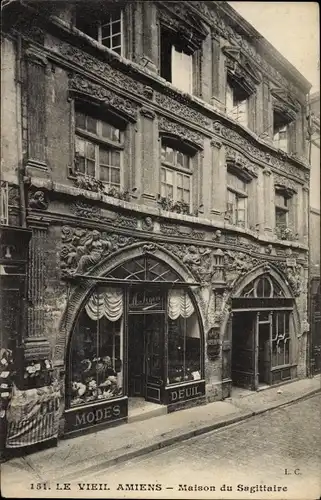 Ak Amiens Somme, Maison du Sagittaire