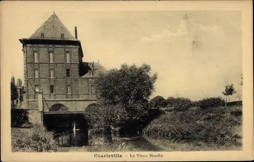 Ak Charleville Marne, Le Vieux Moulin