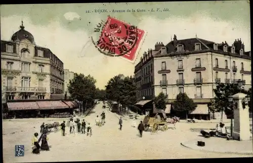 Ak Dijon Côte d'Or, Avenue de la Gare