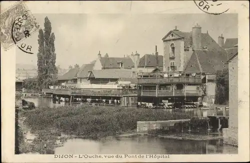 Ak Dijon Côte d'Or, L'Ouche, Pont de l'Hopital