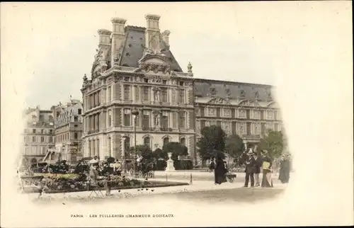 Ak Paris I, Le Charmeur d`Oiseaux aux Tuileries