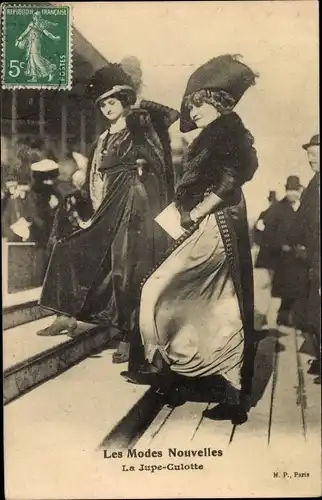 Ak Les Modes Nouvelles, la Jupe Culotte