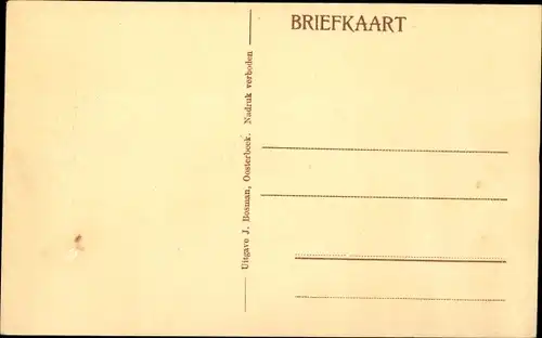 Ak Oosterbeek Renkum Gelderland, Granietblokken, Pieterscheweg