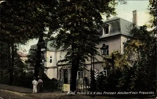 Ak Hansestadt Kiel, Palais S.K.H. des Prinzen Adalbert von Preussen