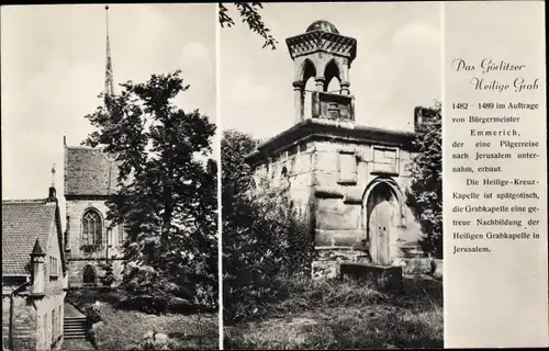 Ak Görlitz in der Lausitz, Das Heilige Grab, Kapelle, Heilige-Grab-Straße 79