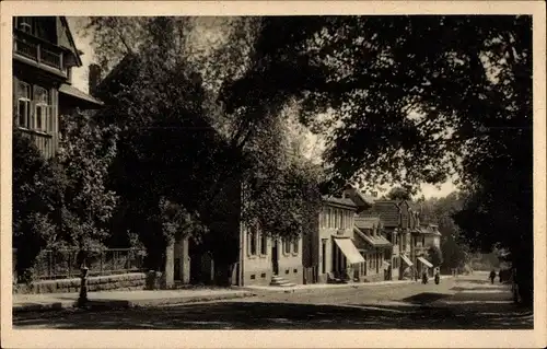 Ak Königsfeld im Schwarzwald Baden, Friedrichstrasse