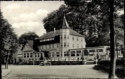 Ak Bad Iburg am Teutoburger Wald, Waldhotel Felsenkeller