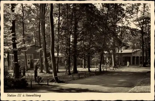 Ak Strang Bad Rothenfelde am Teutoburger Wald, Waldkrankenhaus, Station III und Verwaltung