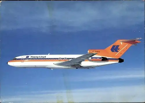 Ak Passagierflugzeug Boeing Jet 727 der Hapag Lloyd
