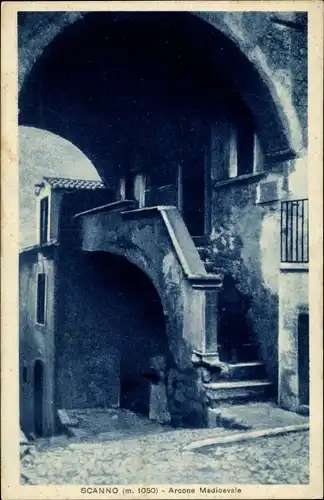 Ak Scanno Abruzzo, Arcone Medioevale