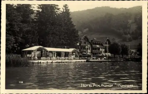 Ak Mondsee Oberösterreich, Hotel Pichl Auhof