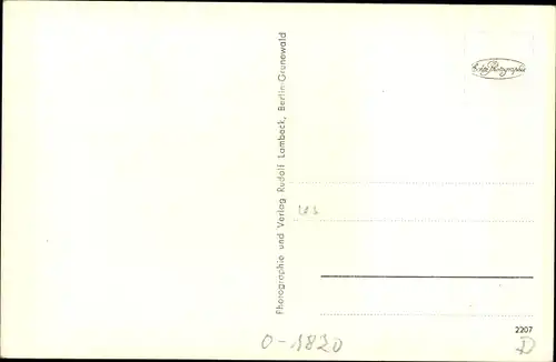 Ak Bad Belzig in Brandenburg, Gesamtansicht