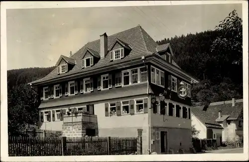 Foto Ak Kentheim Bad Teinach Zavelstein im Schwarzwald, Gasthof Anker