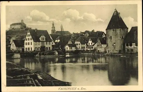 Ak Vaihingen an der Enz, Stadtbild