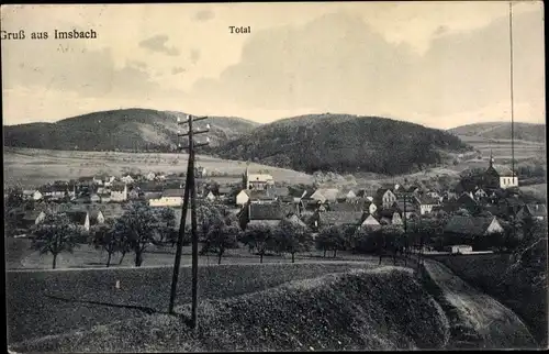 Ak Imsbach in der Pfalz, Gesamtansicht
