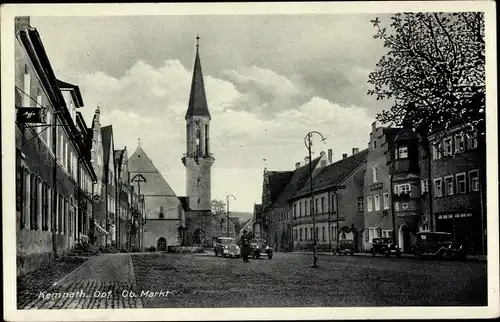 Ak Kemnath in der Oberpfalz, Oberer Markt