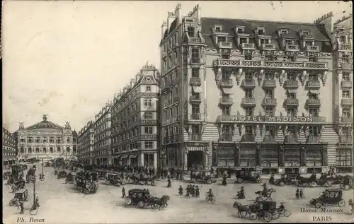 Ak Paris VI, Hotel Madison